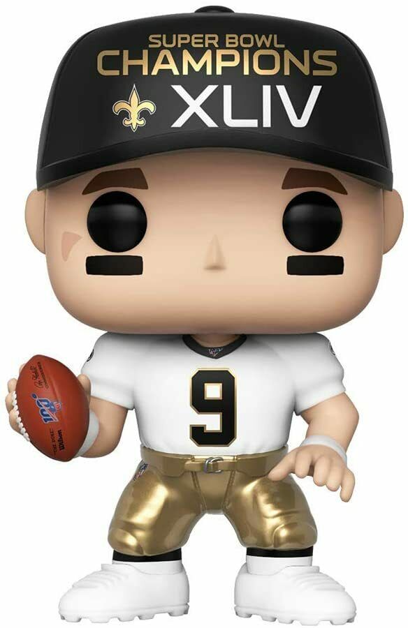 Funko POP! Football: NFL DREW BREES New Orleans Saints Figure #138 w/ Protector