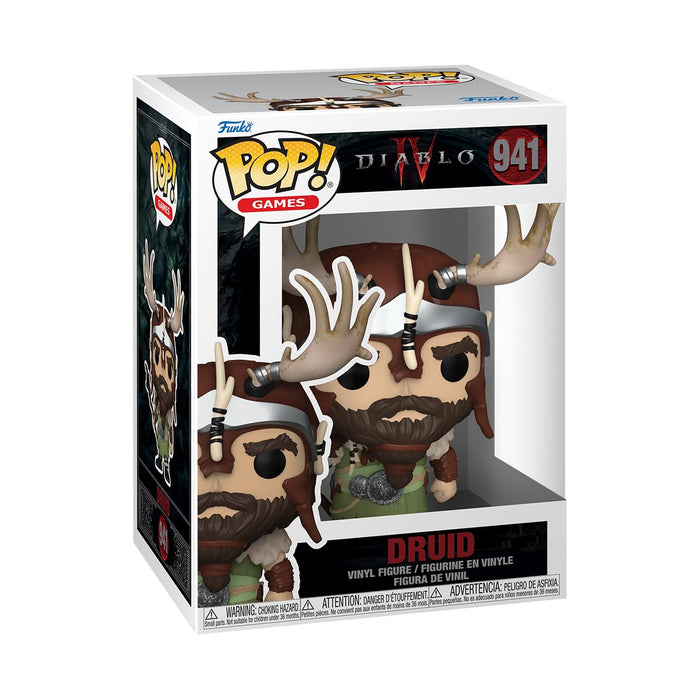 Funko Pop! Games: Diablo IV - Druid Figure w/ Protector