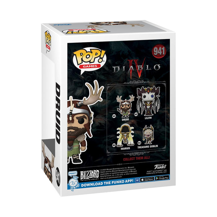 Funko Pop! Games: Diablo IV - Druid Figure w/ Protector