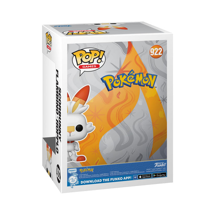 Funko POP! Games: Pokemon - Scorbunny Figure w/ Protector