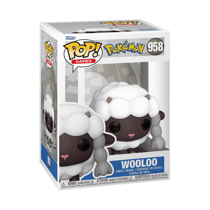 Funko Pop! Games: Pokemon - Wooloo Figure w/ Protector