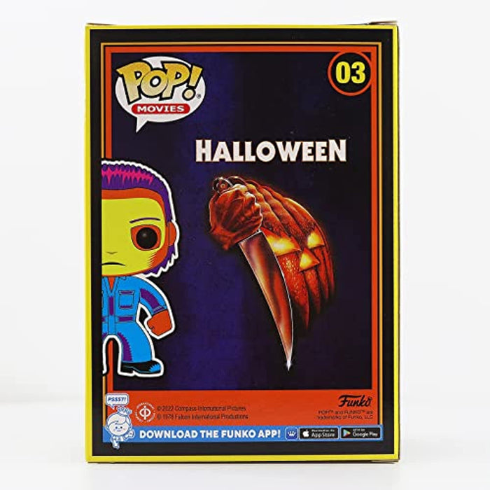Funko POP Halloween Michael Myers Black Light Figure Special Edition w/ Protector