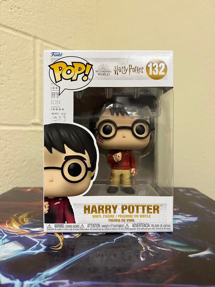 Funko POP! Harry Potter 20th Anniversary HARRY with The Stone #132 w/Protector