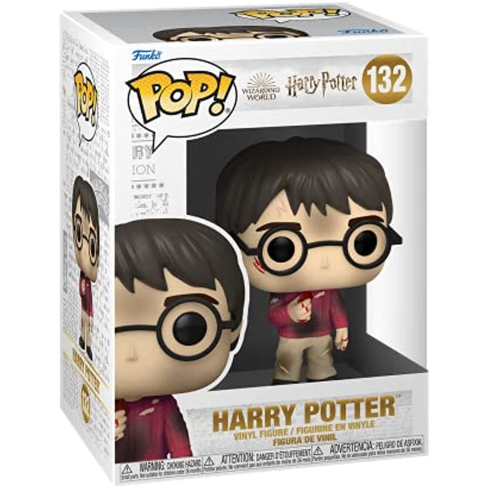 Funko POP! Harry Potter 20th Anniversary HARRY with The Stone #132 w/Protector