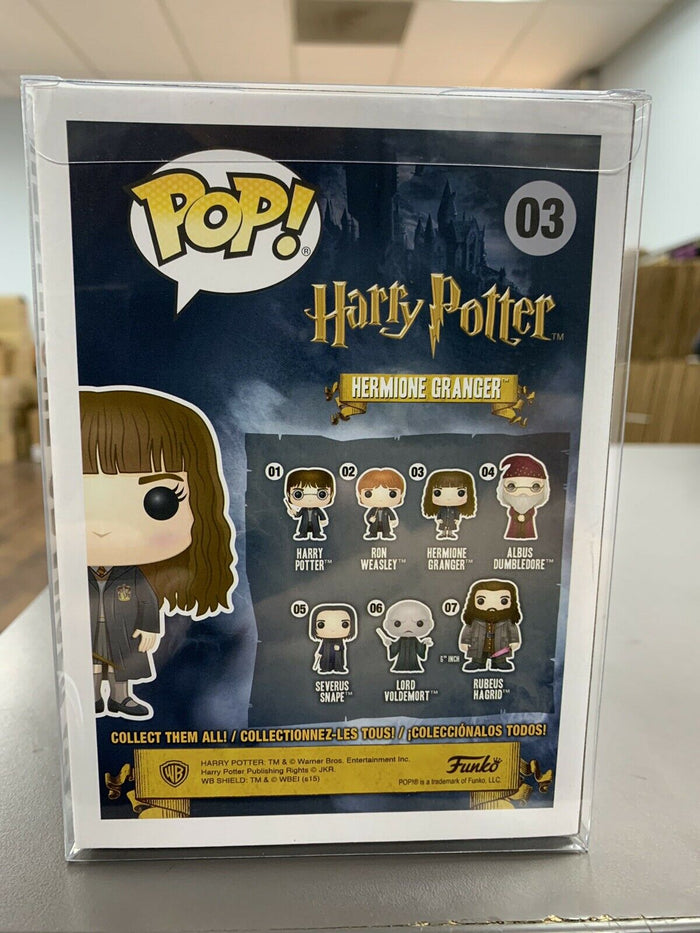Funko POP! Harry Potter HERMIONE GRANGER Figure #03 w/ Protector