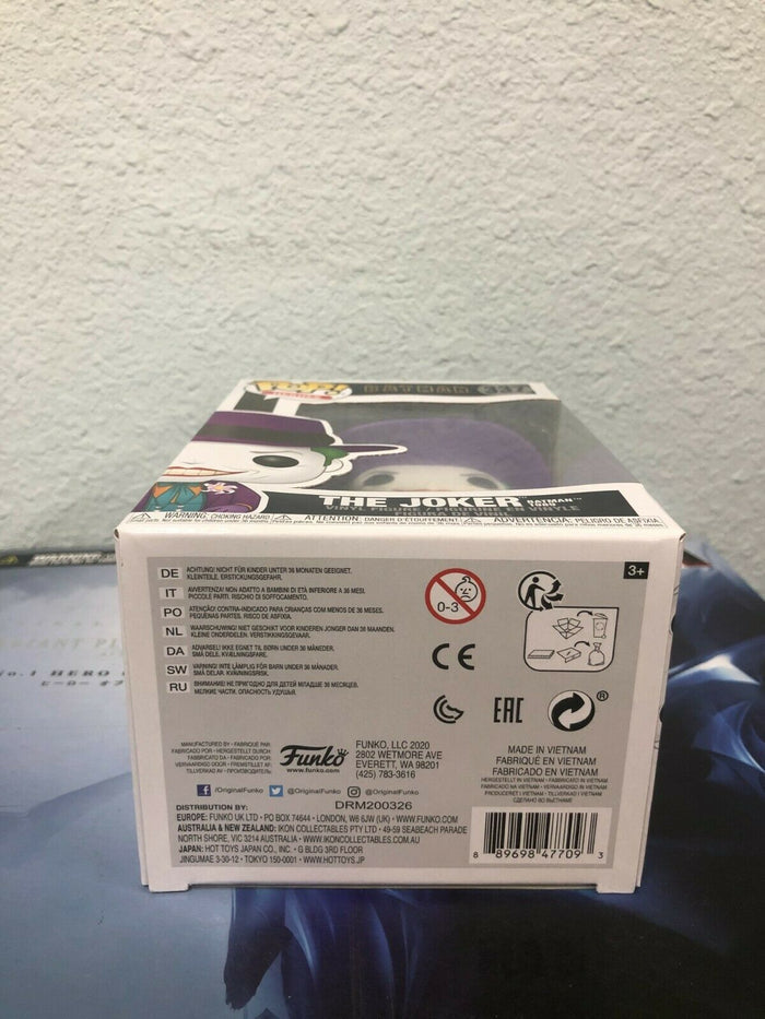 Funko POP! Heroes: Batman 1989 THE JOKER Figure #337 w/ Protector