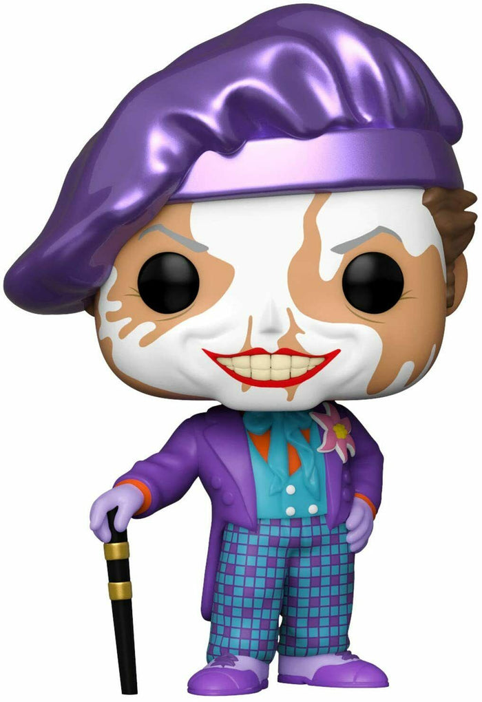 Funko POP! Heroes: Batman 1989 THE JOKER with HAT Chase Figure #337 w/ Protector