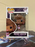 Funko POP! Icons WHITNEY HOUSTON I Want to Dance with Somebody #73 w/ Protector