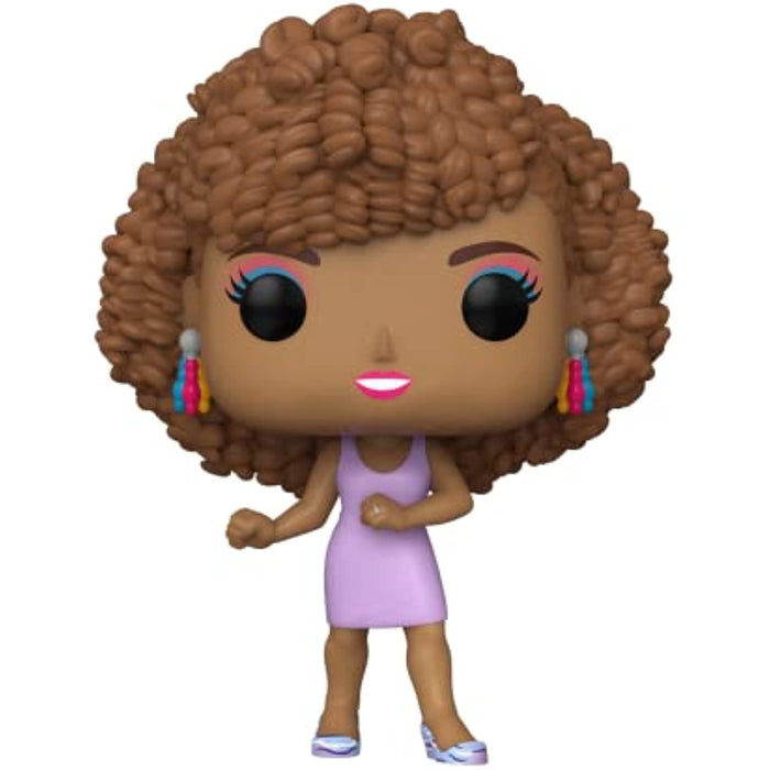Funko POP! Icons WHITNEY HOUSTON I Want to Dance with Somebody #73 w/ Protector