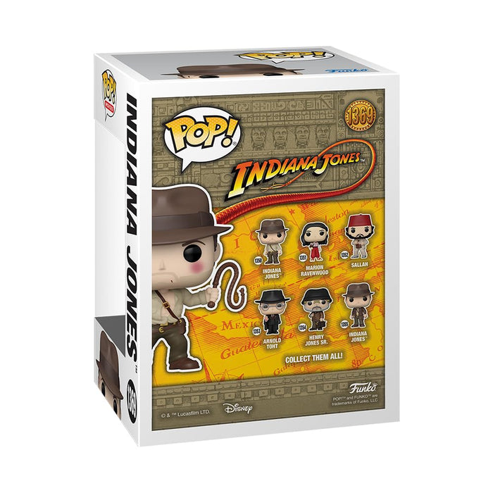 Funko POP Indiana Jones and The Temple of Doom: Indiana Jones with Whip Figure w/ Protector