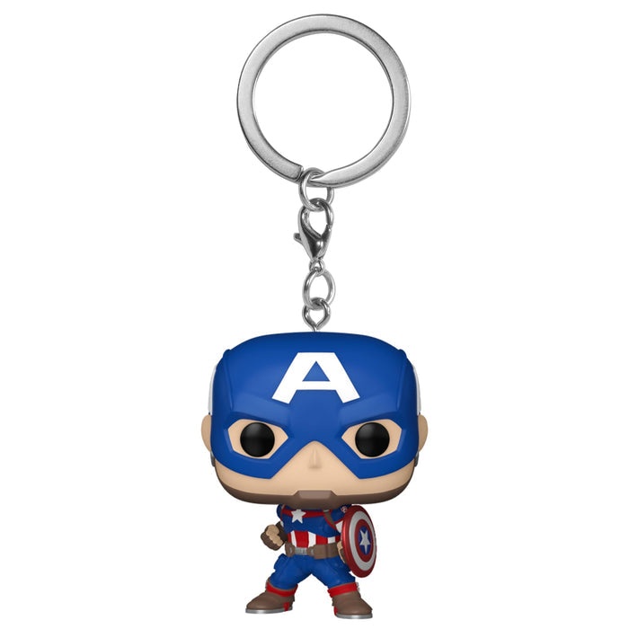 Funko Pop! Keychain: Marvel - Captain America