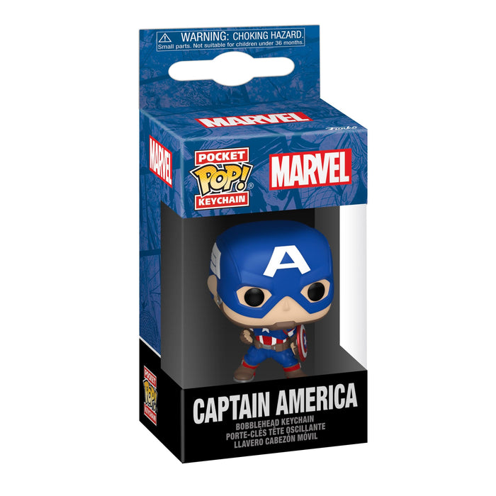 Funko Pop! Keychain: Marvel - Captain America