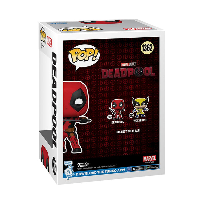 Funko Pop! Marvel: Deadpool - Deadpool Figure w Protector
