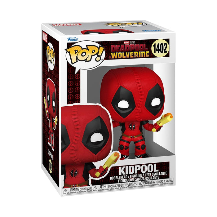 Funko Pop! Marvel: Deadpool & Wolverine - Kidpool Figure w/ Protector