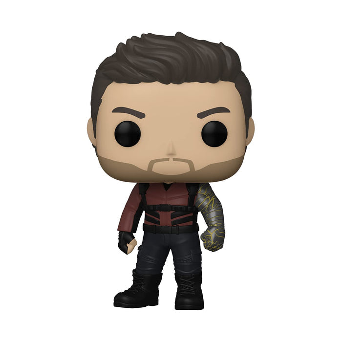 Funko POP Marvel: Falcon and The Winter Soldier - Winter Soldier Figure w/ Protector