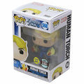 Funko POP! Marvel: Fantastic 4 HUMAN TORCH Specialty Series Figure DAMAGE BOX