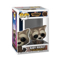 Funko Pop! Marvel: Guardians of The Galaxy Volume 3 - Baby Rocket Figure w/ Protector