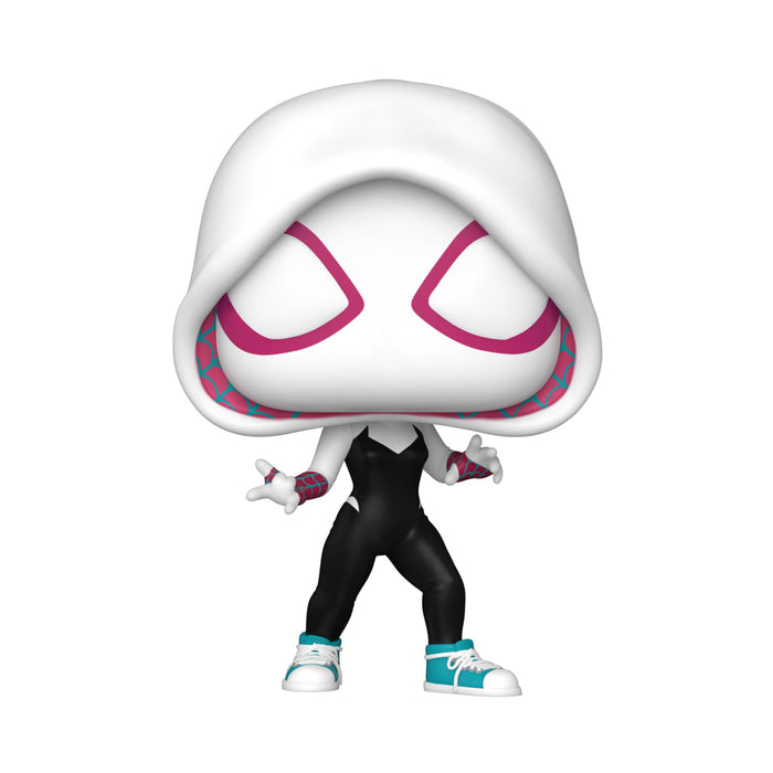 Funko Pop! Marvel: Spider-Man: Across The Spider-Verse - Spider-Gwen Figure w/ Protector