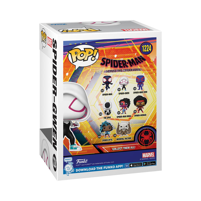 Funko Pop! Marvel: Spider-Man: Across The Spider-Verse - Spider-Gwen Figure w/ Protector