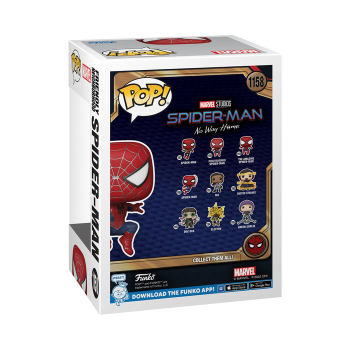 Funko Pop! Marvel: Spider-Man: No Way Home - Friendly Neighborhood Spider-Man w/ Protector