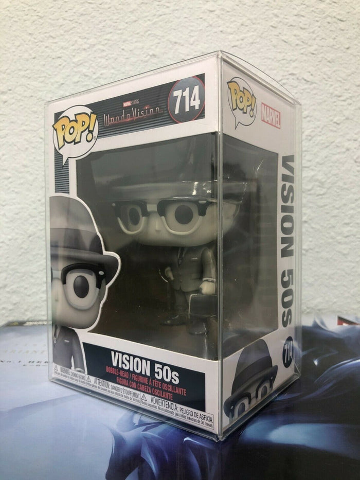 Funko POP! Marvel Studios: Wanda Vision VISION 50s Figure #714 w/ Protector