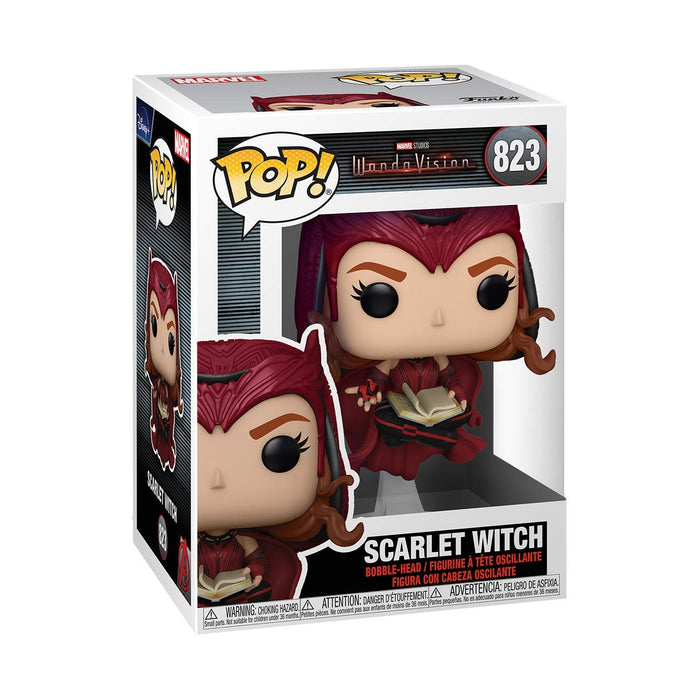 Funko POP! Marvel: WandaVision The SCARLET WITCH Figure #823 w/ Protector