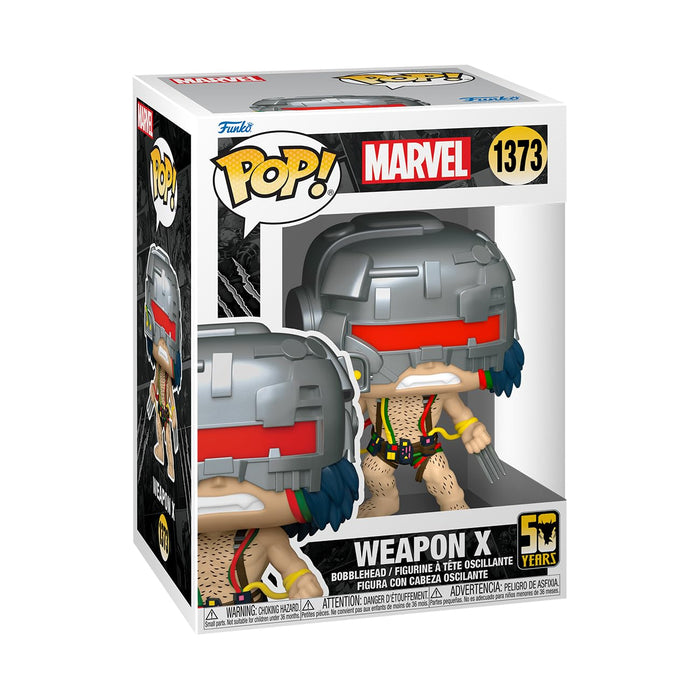 Funko Pop! Marvel: Wolverine 50th Anniversary - Weapon X Figure w/ Protector