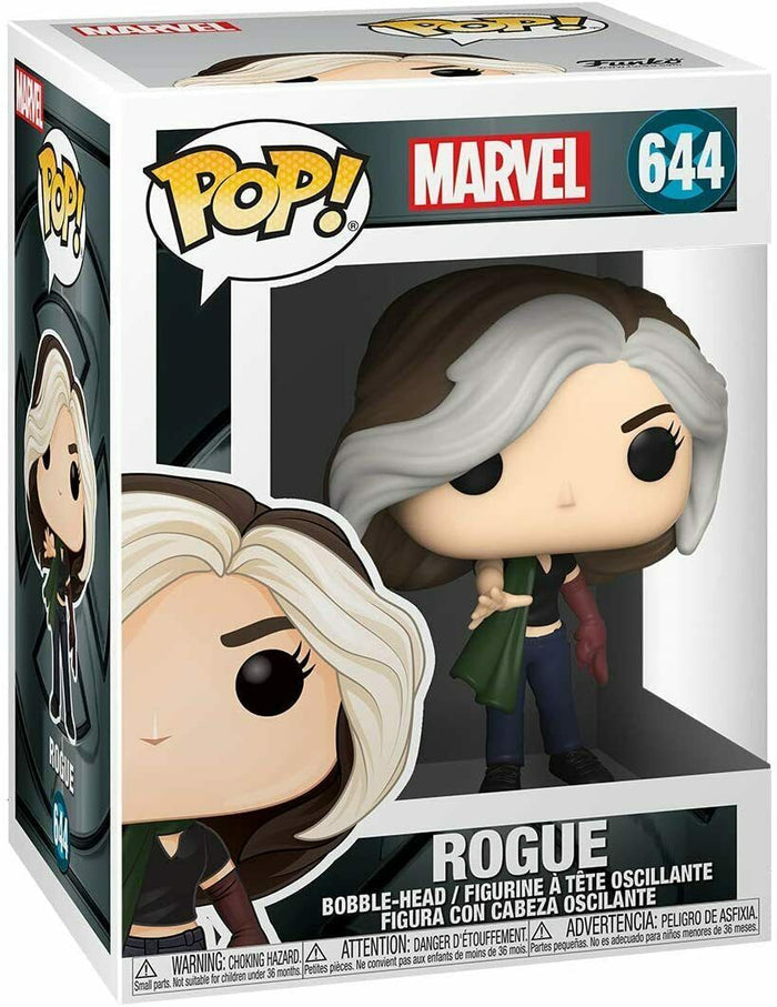 Funko POP! Marvel X-Men 20th Anniversary ROGUE Figure #644 w/ Protector