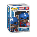 Funko Pop! Marvel: Year of The Shield - Capwolf, Amazon Funkon Exclusive w/ Protector