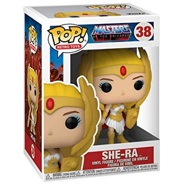 Funko POP! Masters of The Universe - Classic SHE-RA Figure #38 w/ Protector
