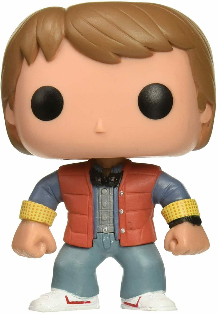 Funko Pop Movies: Back to the Future - Marty McFly Figure #3400 MINOR DAMAGE BOX