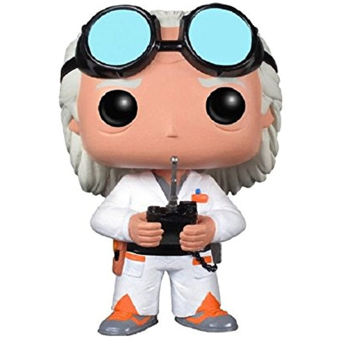 Funko POP! Movies: Back to the Future DR. EMMETT BROWN Figure #50 w/ Protector