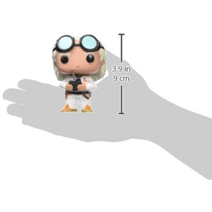 Funko POP! Movies: Back to the Future DR. EMMETT BROWN Figure #50 w/ Protector