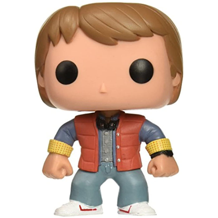 Funko POP! Movies: Back to the Future MARTY McFLY Figure #49 w/ Protector