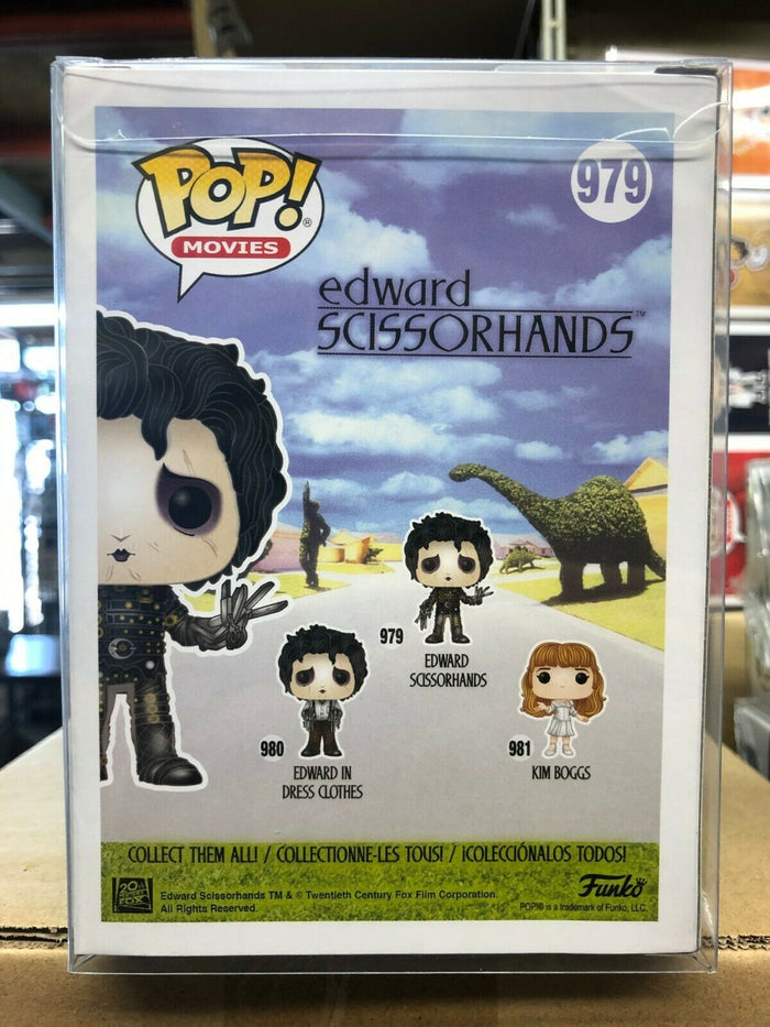 Funko POP! Movies: Edward Scissorhands EDWARD SCISSORHANDS #979 w/ Protector
