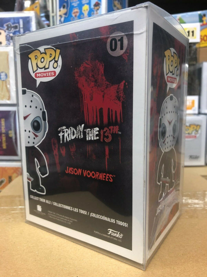 Funko POP! Movies: Friday the 13th JASON VOORHEES Figure #01 w/ Protector