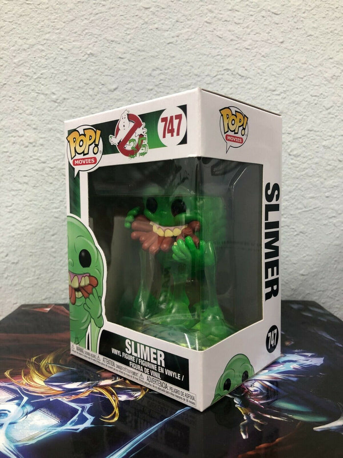 Funko POP! Movies: Ghostbusters 35th Anniversary SLIMER Figure #747 w/ Protector
