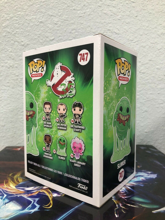 Funko POP! Movies: Ghostbusters 35th Anniversary SLIMER Figure #747 w/ Protector