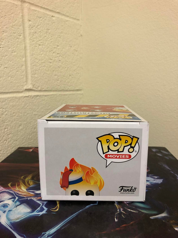 Funko POP! Movies: Ghostbusters Afterlife MINI PUFT on Fire #936 w/ Protector