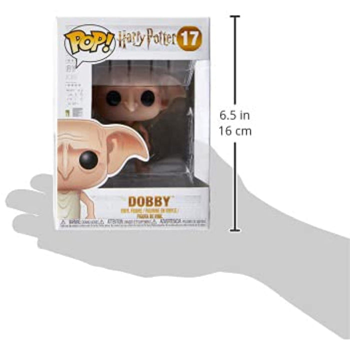 Funko POP Movies: Harry Potter Action Figure - Dobby #6561 Figure w/ Protector