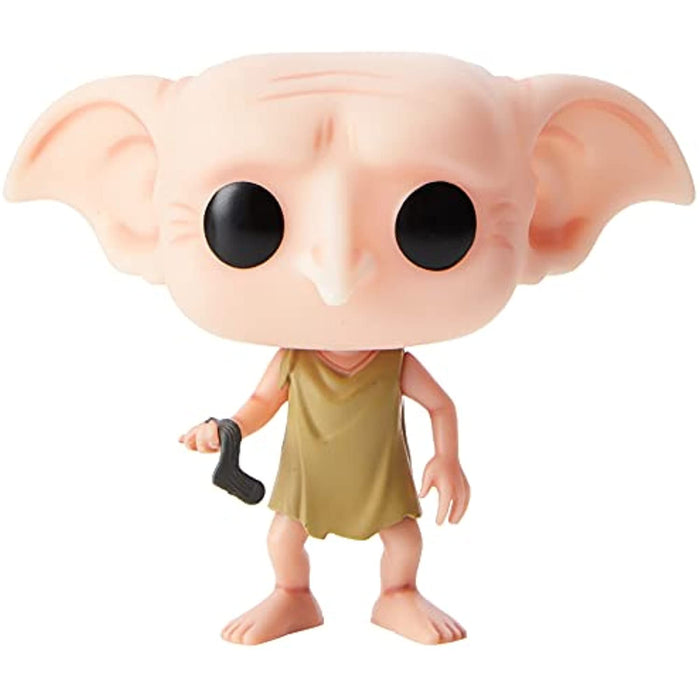 Funko POP Movies: Harry Potter Action Figure - Dobby #6561 Figure w/ Protector
