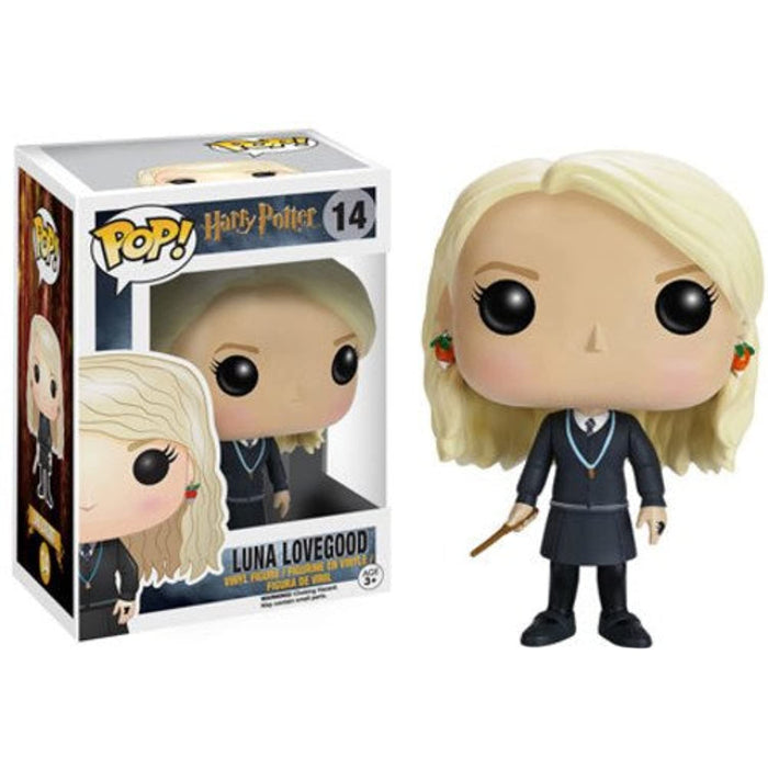 Funko POP! Movies: Harry Potter LUNA LOVEGOOD Figure #14 w/ Protector