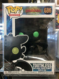 Funko POP! Movies: How to Train Your Dragon 3 TOOTHLESS Figure #686 w/ Protector