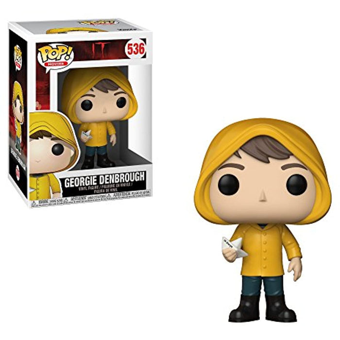 Funko POP! Movies: IT Georgie with Boat Figure w/ Protector