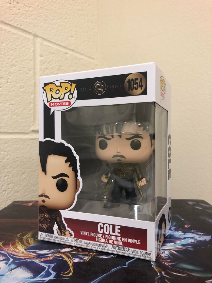 Funko POP Movies: Mortal Kombat - Cole Young Vinyl Figure w/ Protector