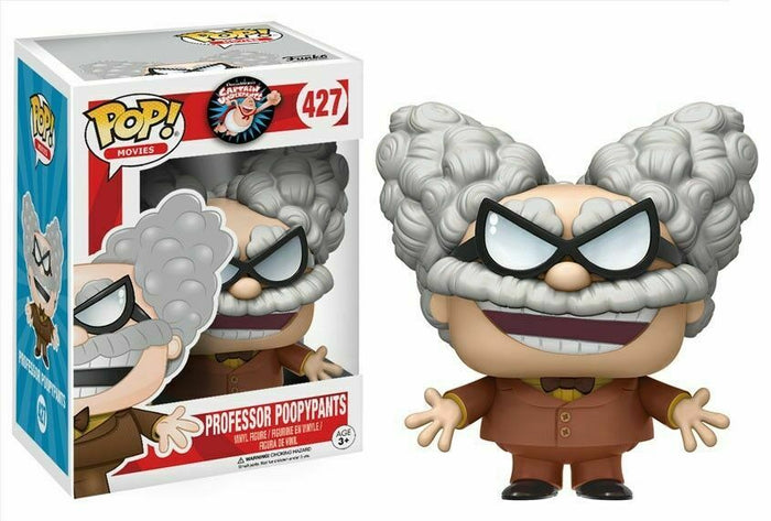 Funko POP! Movies PROFESSOR POOPYPANTS Figure #427 DAMAGE BOX