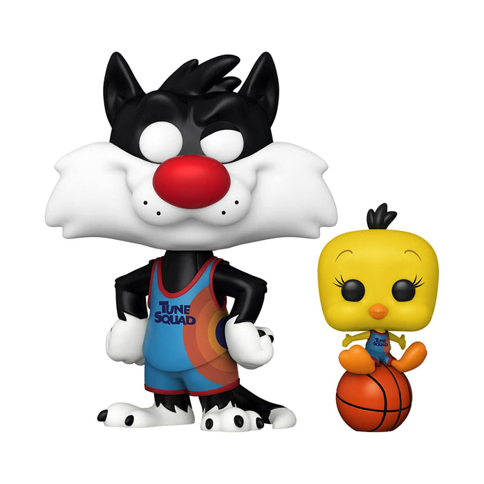 Funko POP! Movies: Space Jam, A New Legacy SYLVESTER & TWEETY #1087 w/ Protector
