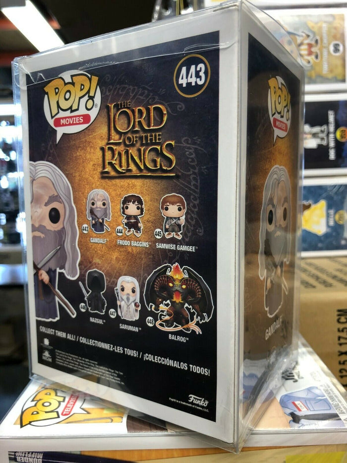 Funko POP! Movies: The Lord of the Rings GANDALF Figure #443 w/ Protector