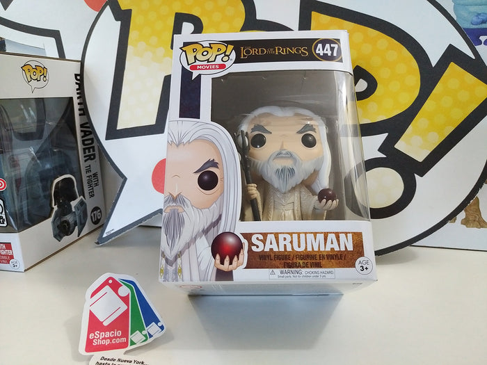 Funko POP Movies The Lord of The Rings Saruman Action Figure