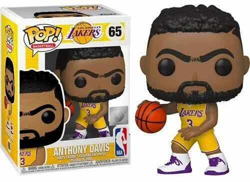 Funko POP! NBA LA Lakers ANTHONY DAVIS Figure #65 w/ Protector